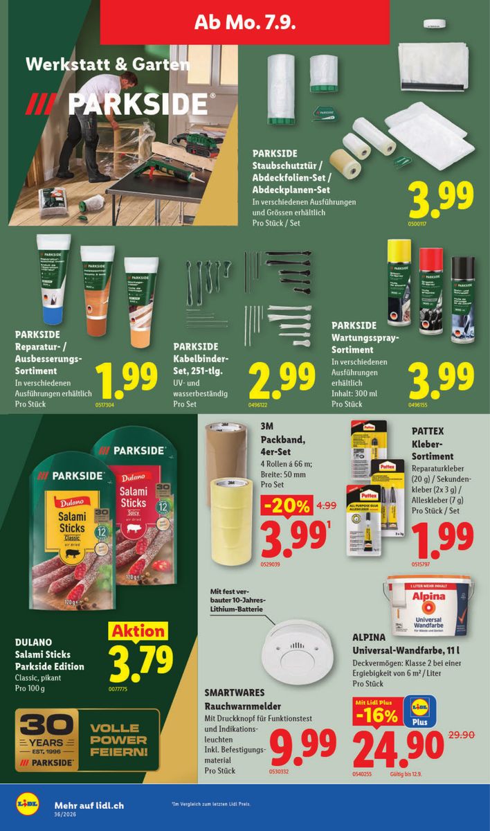 Lidl catalog page 36 — 2026-09-03 to 2026-09-09