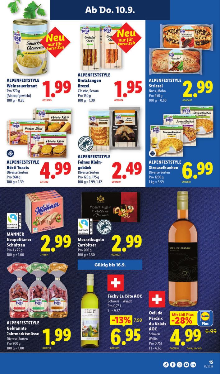 Lidl catalog page 15 — 2026-09-10 to 2026-09-16