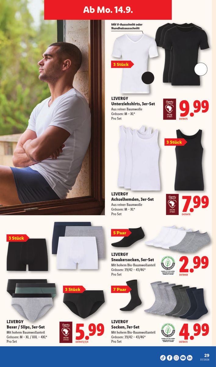 Lidl catalog page 29 — 2026-09-10 to 2026-09-16