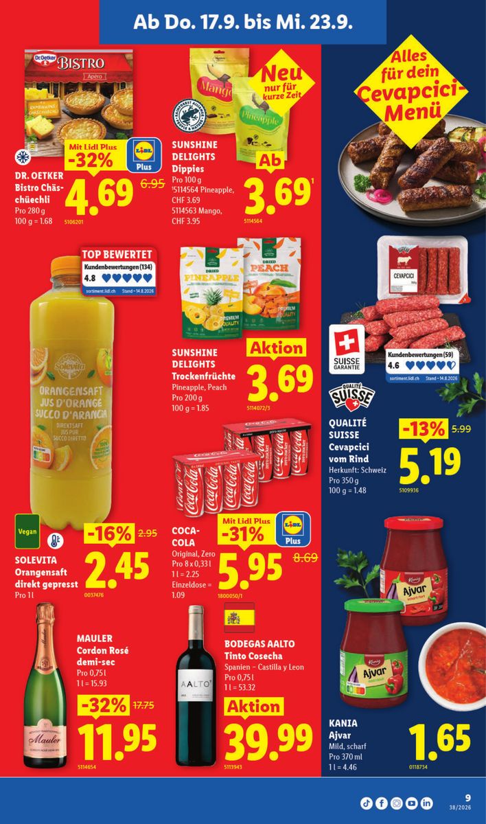 Lidl catalog page 9 — 2026-09-17 to 2026-09-23