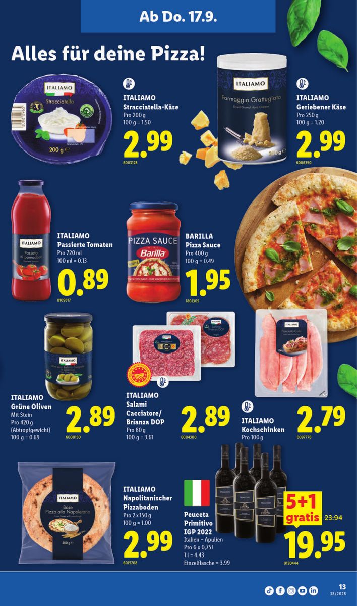 Lidl catalog page 13 — 2026-09-17 to 2026-09-23