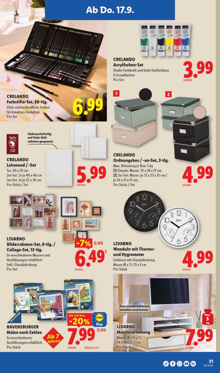 Lidl catalog page 21 — 2026-09-17 to 2026-09-23