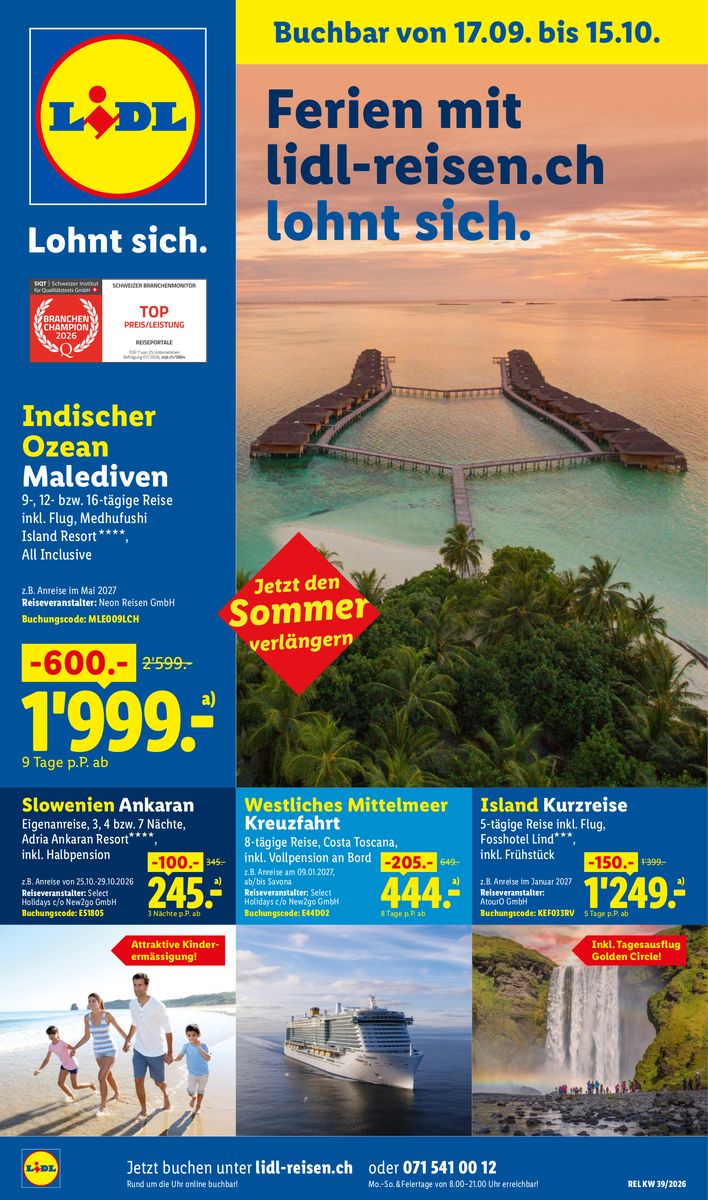 Lidl catalog page 1 — 2026-09-17 to 2026-10-15