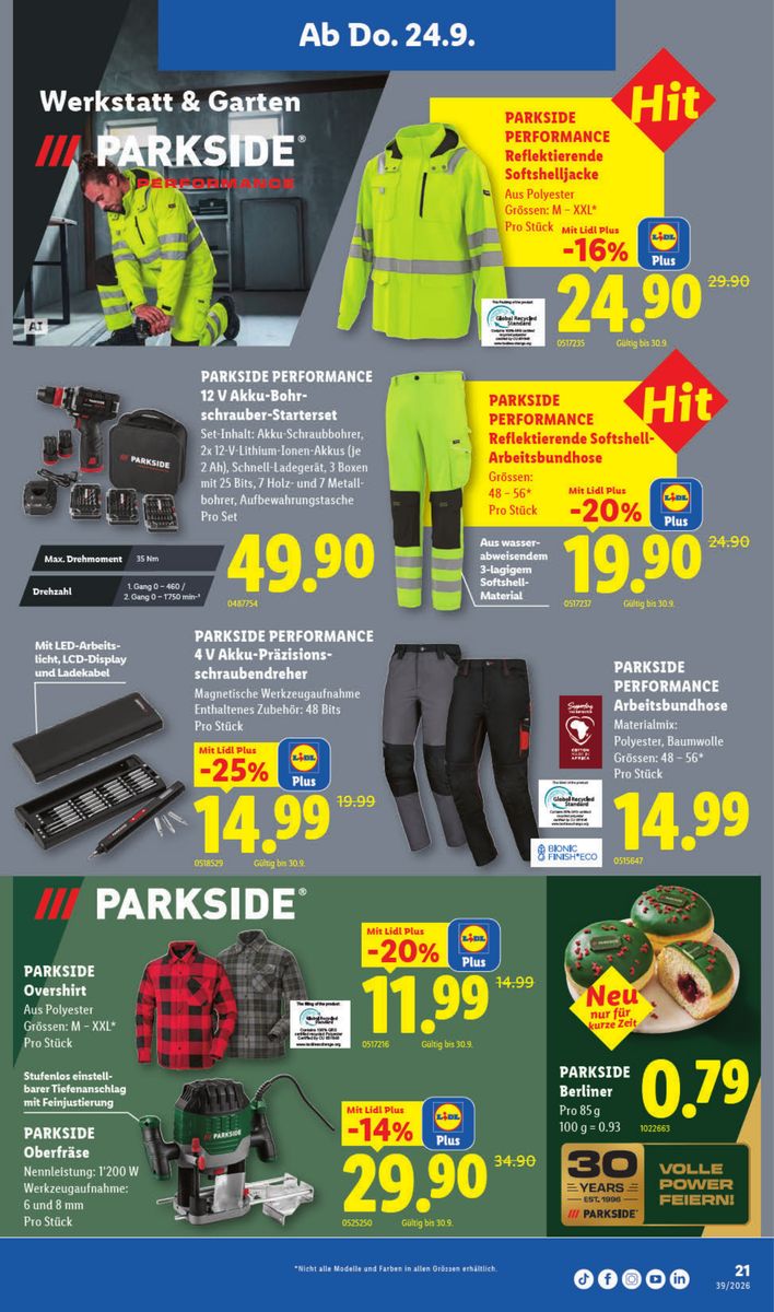 Lidl catalog page 21 — 2026-09-24 to 2026-09-30