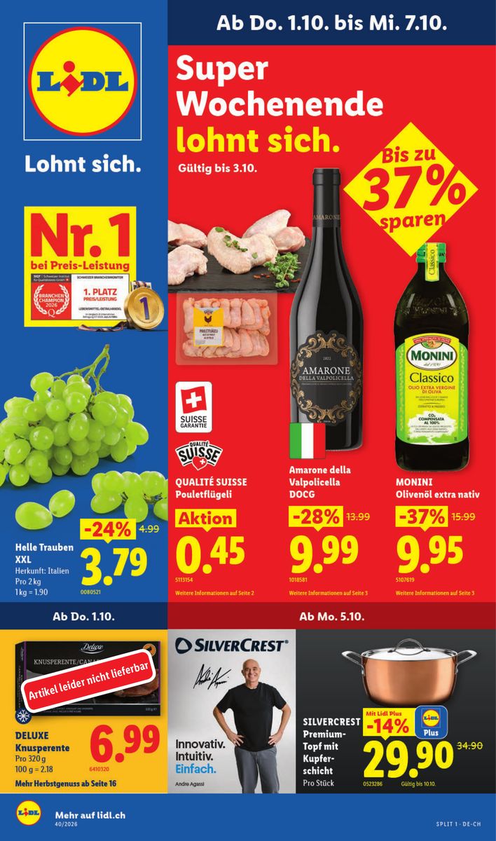 Lidl catalog 2026-10-01 to 2026-10-07