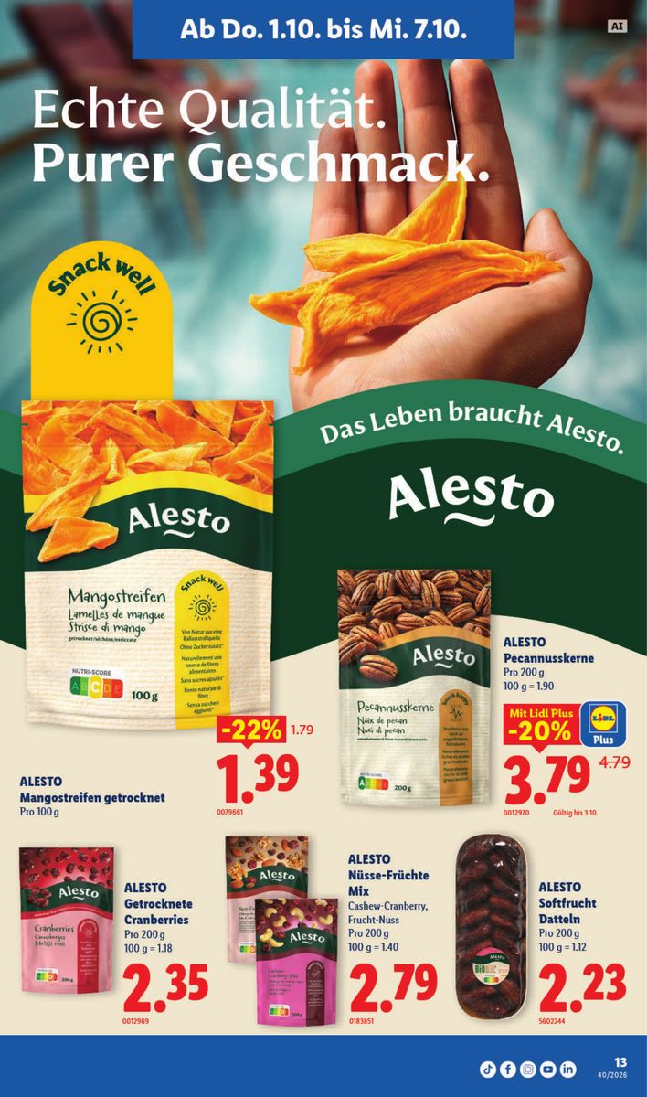Lidl catalog page 13 — 2026-10-01 to 2026-10-07