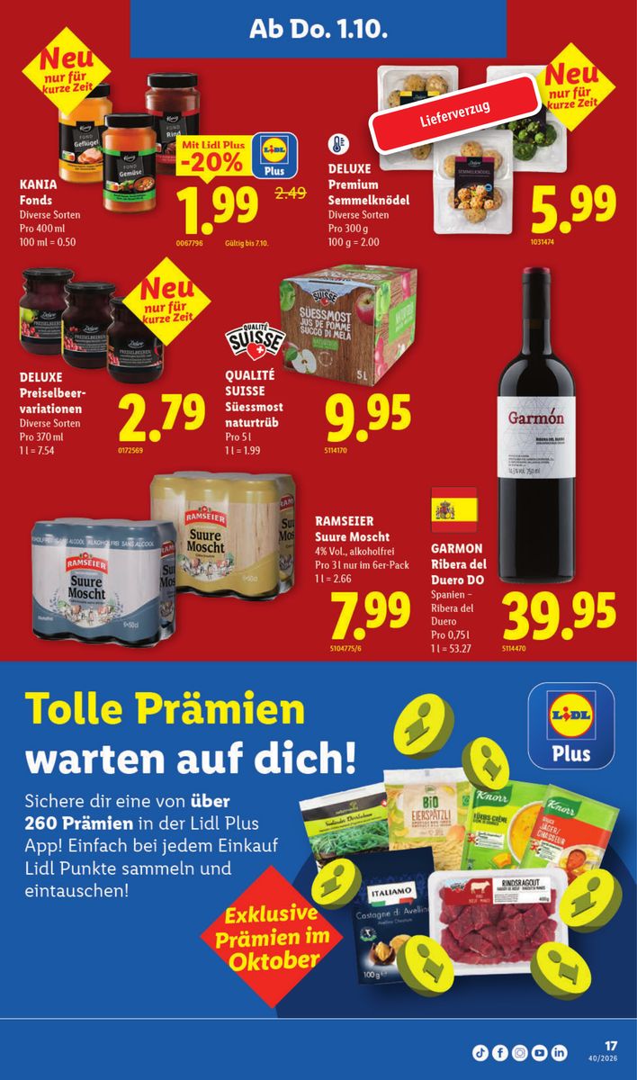 Lidl catalog page 17 — 2026-10-01 to 2026-10-07