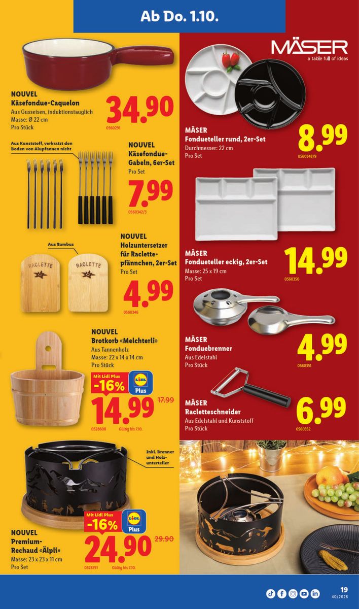 Lidl catalog page 19 — 2026-10-01 to 2026-10-07