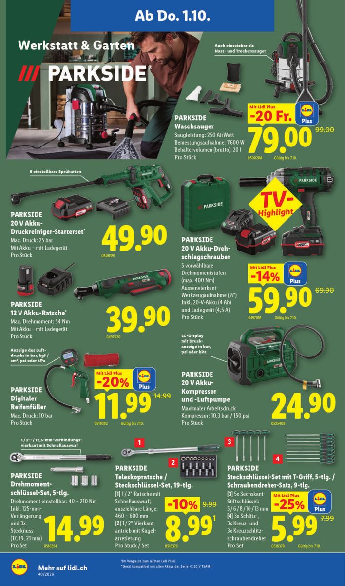 Lidl catalog page 22 — 2026-10-01 to 2026-10-07