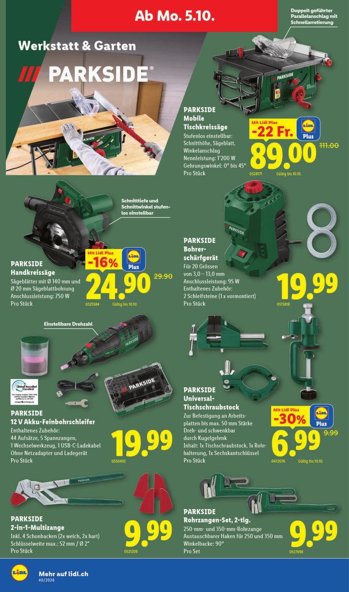 Lidl catalog page 30 — 2026-10-01 to 2026-10-07