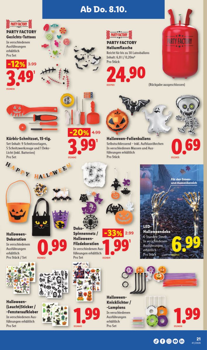 Lidl catalog page 21 — 2026-10-08 to 2026-10-14
