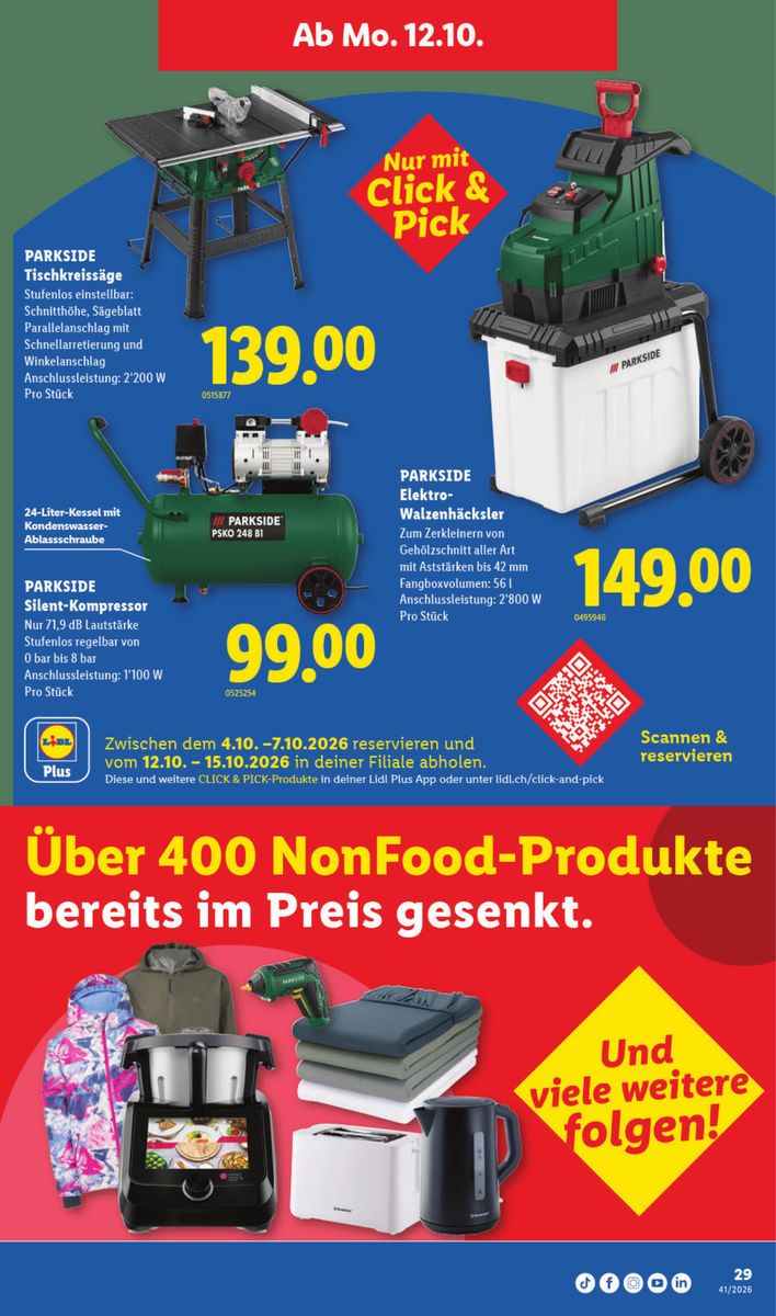 Lidl catalog page 29 — 2026-10-08 to 2026-10-14