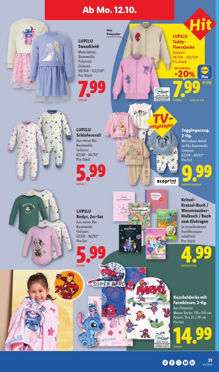 Lidl catalog page 31 — 2026-10-08 to 2026-10-14