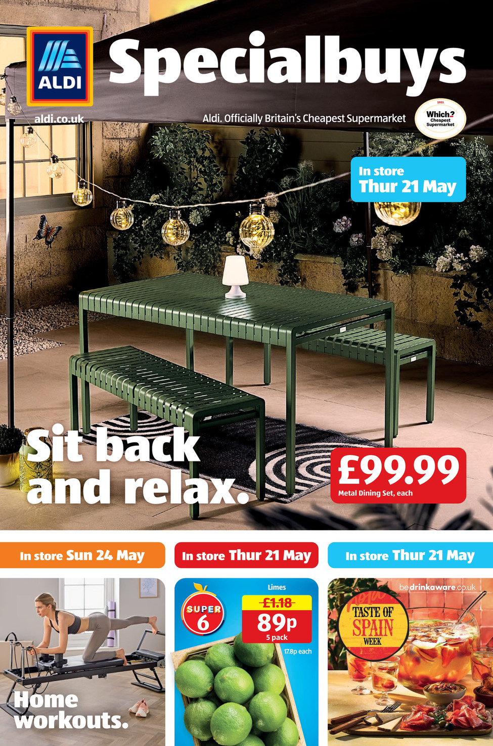 Aldi catalog cover