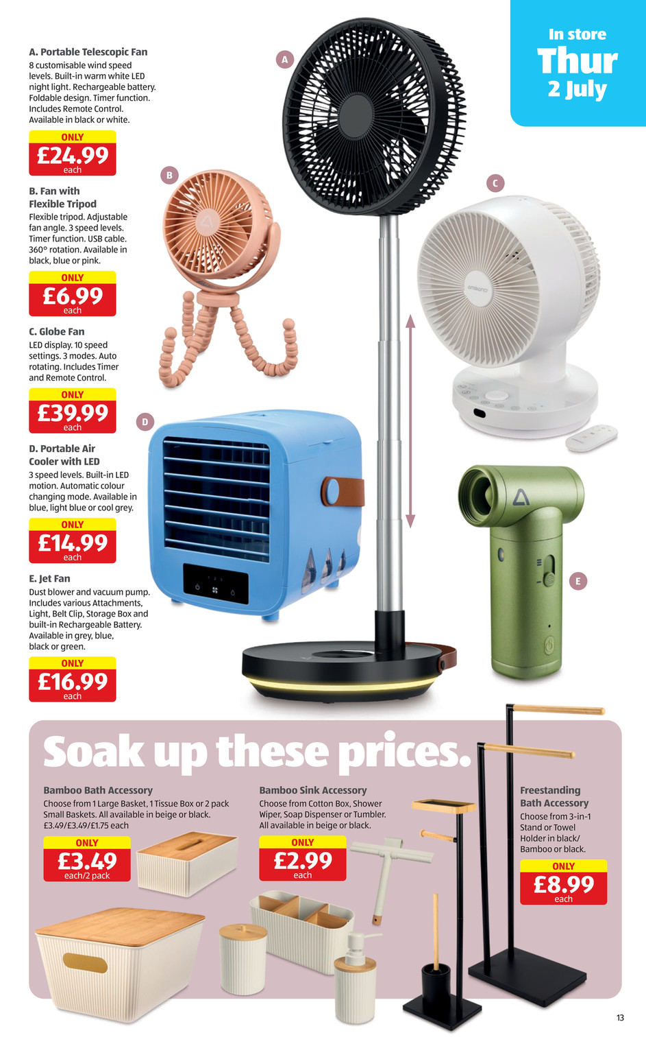 Aldi catalog page 13 — 2026-07-02 to 2026-07-02