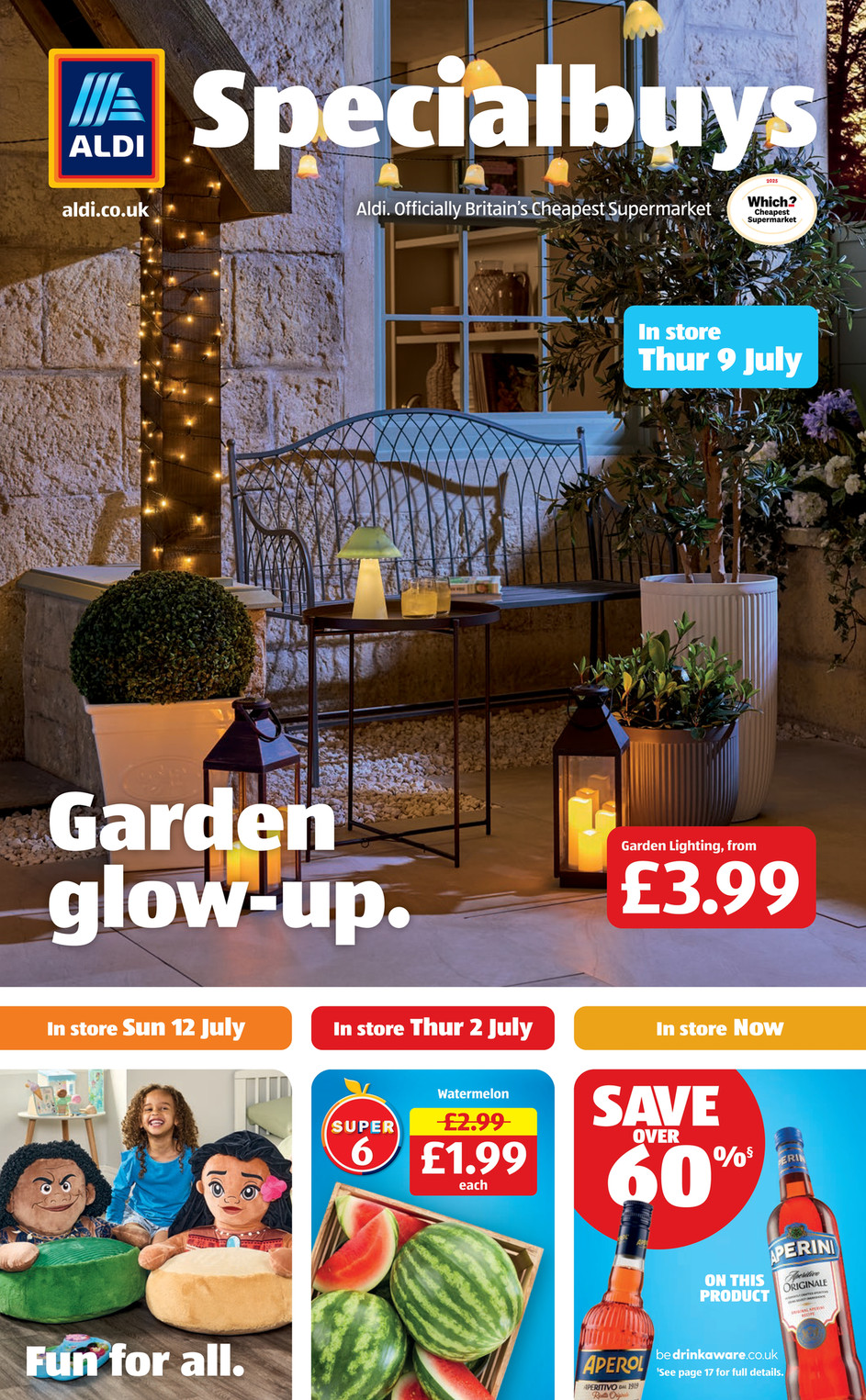 Aldi catalog cover