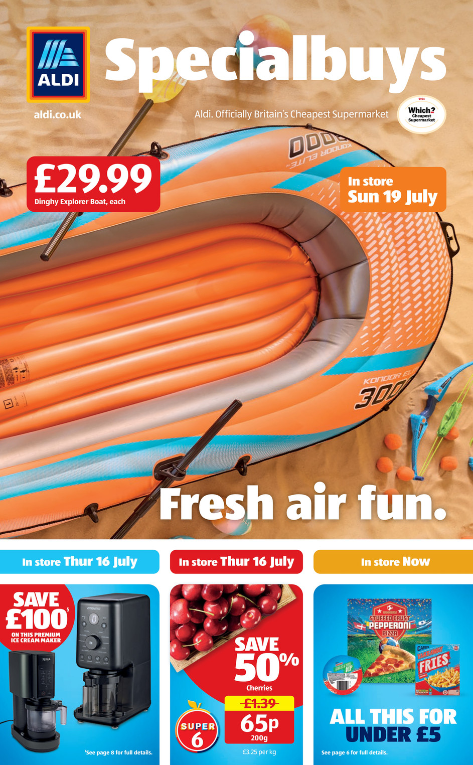 Aldi catalog cover
