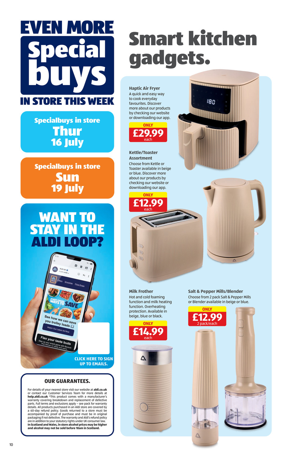 Aldi catalog page 10 — 2026-07-19 to 2026-07-19