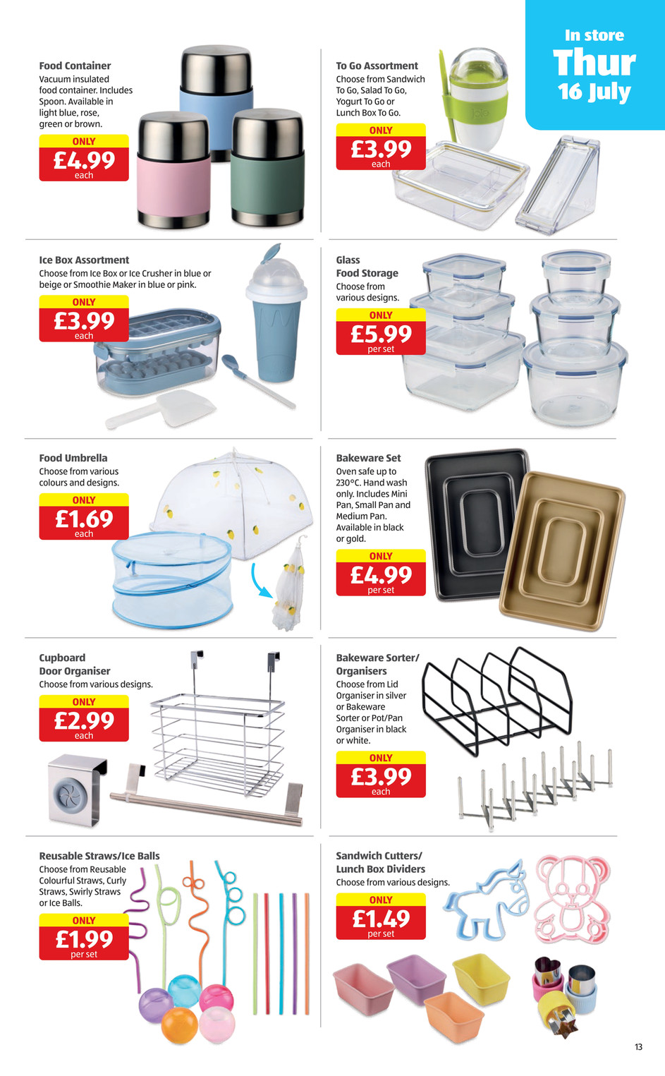 Aldi catalog page 13 — 2026-07-19 to 2026-07-19