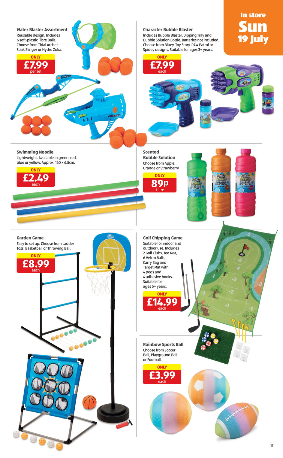 Aldi catalog page 17 — 2026-07-19 to 2026-07-19