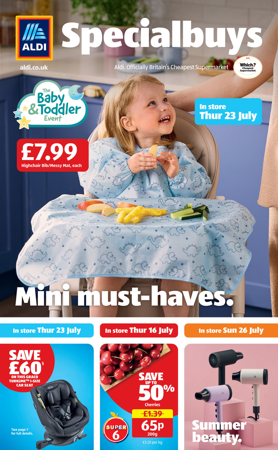 Aldi catalog cover