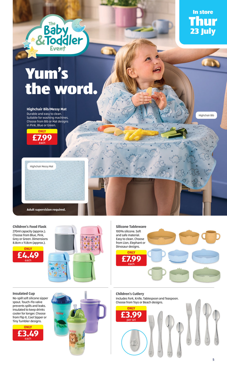 Aldi catalog page 5 — 2026-07-23 to 2026-07-23