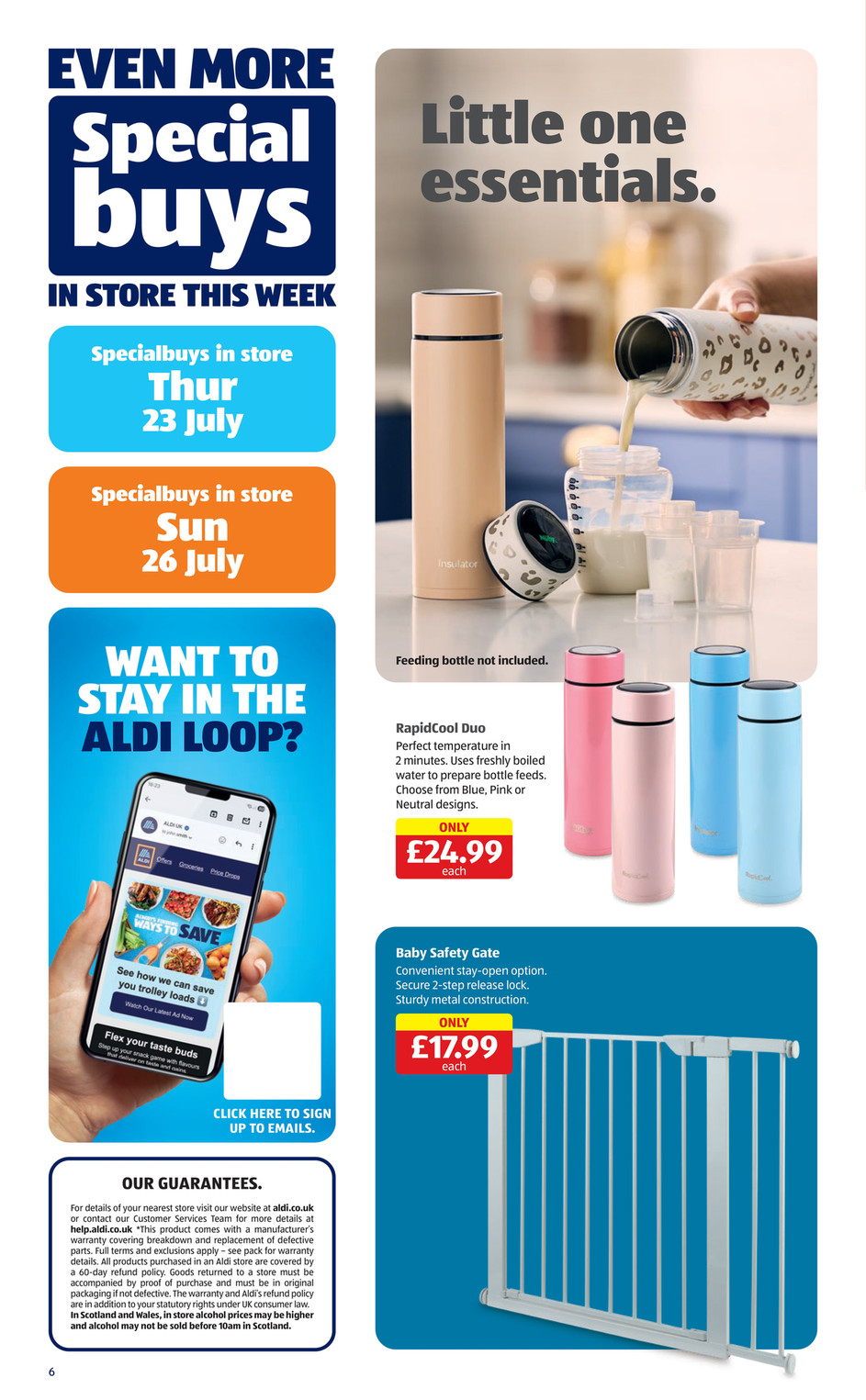 Aldi catalog page 6 — 2026-07-23 to 2026-07-23