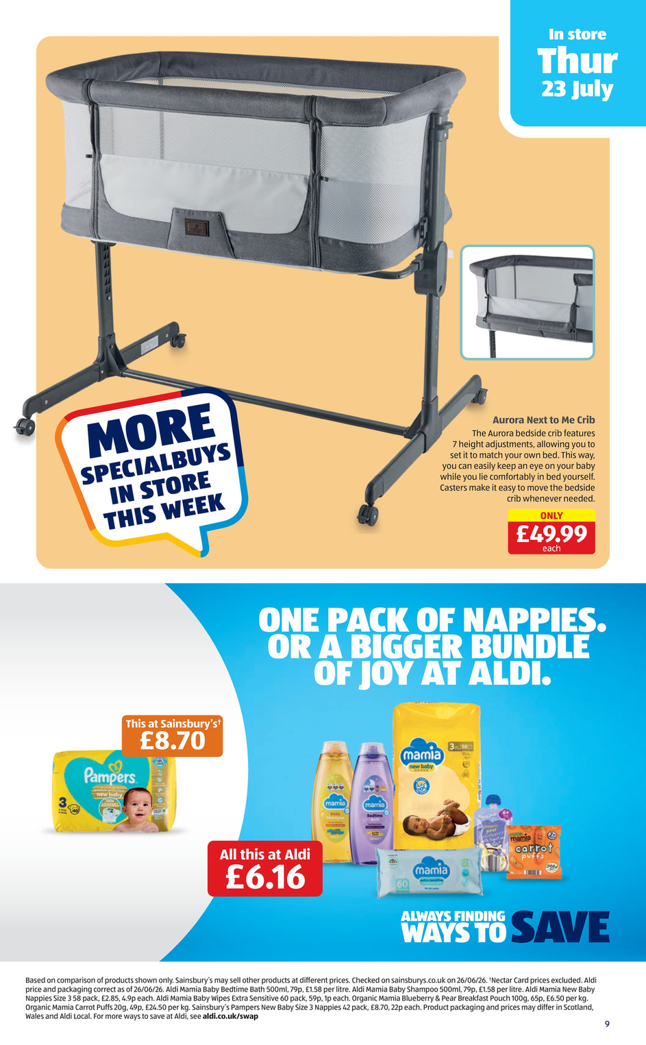 Aldi catalog page 9 — 2026-07-23 to 2026-07-23