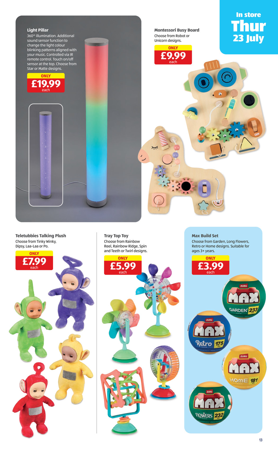 Aldi catalog page 13 — 2026-07-23 to 2026-07-23