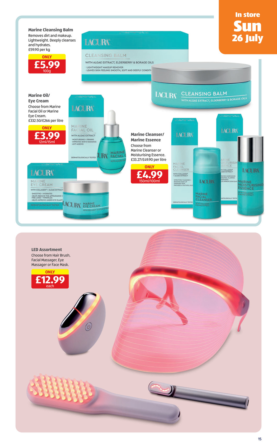 Aldi catalog page 15 — 2026-07-23 to 2026-07-23