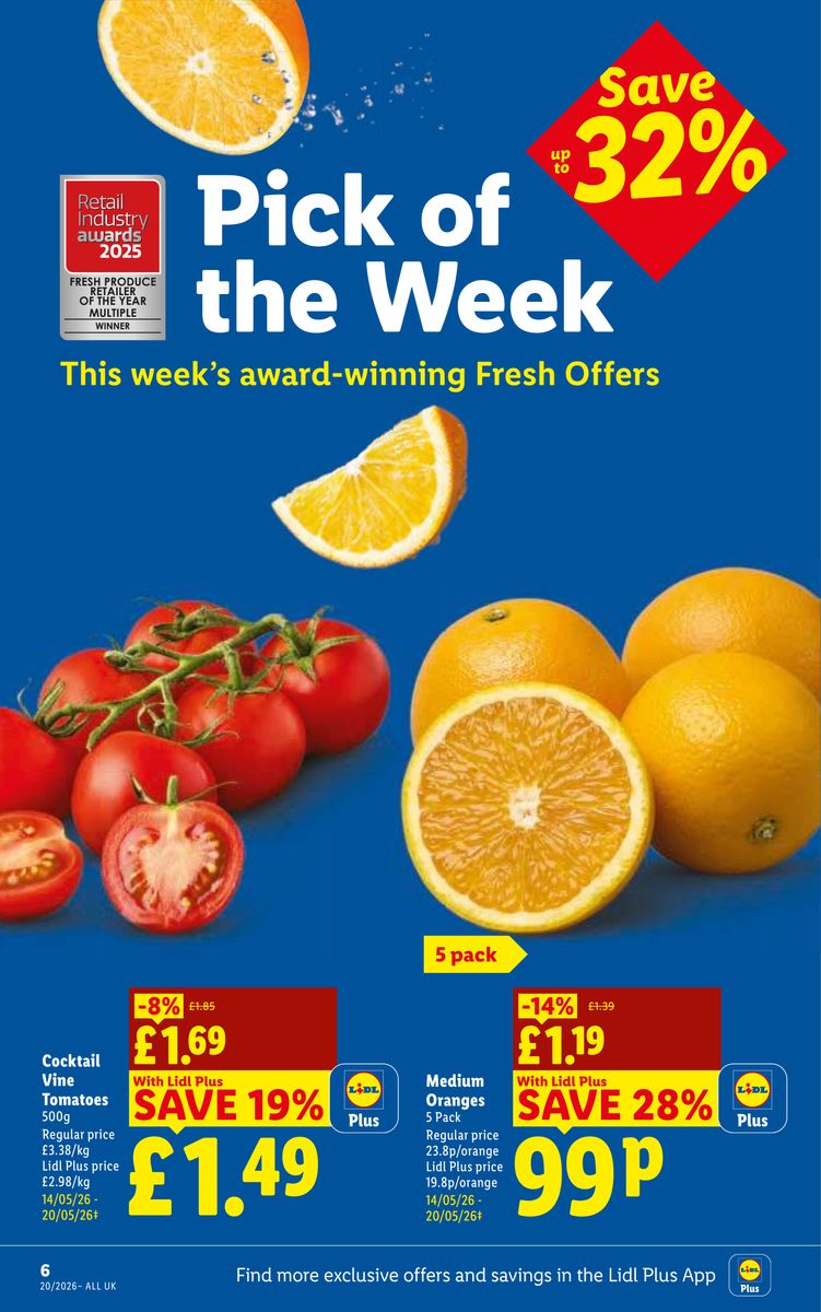 Lidl catalog page 6 — 2026-05-14 to 2026-05-20