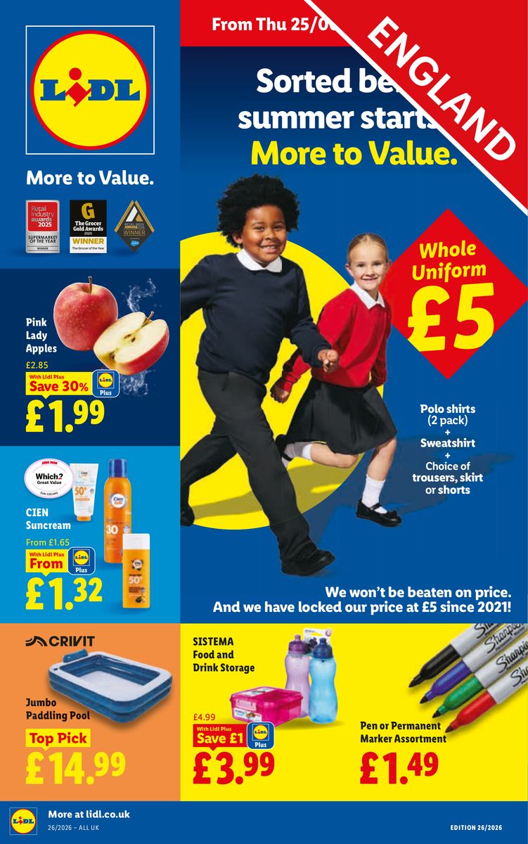 Lidl catalog 2026-06-25 to 2026-07-01