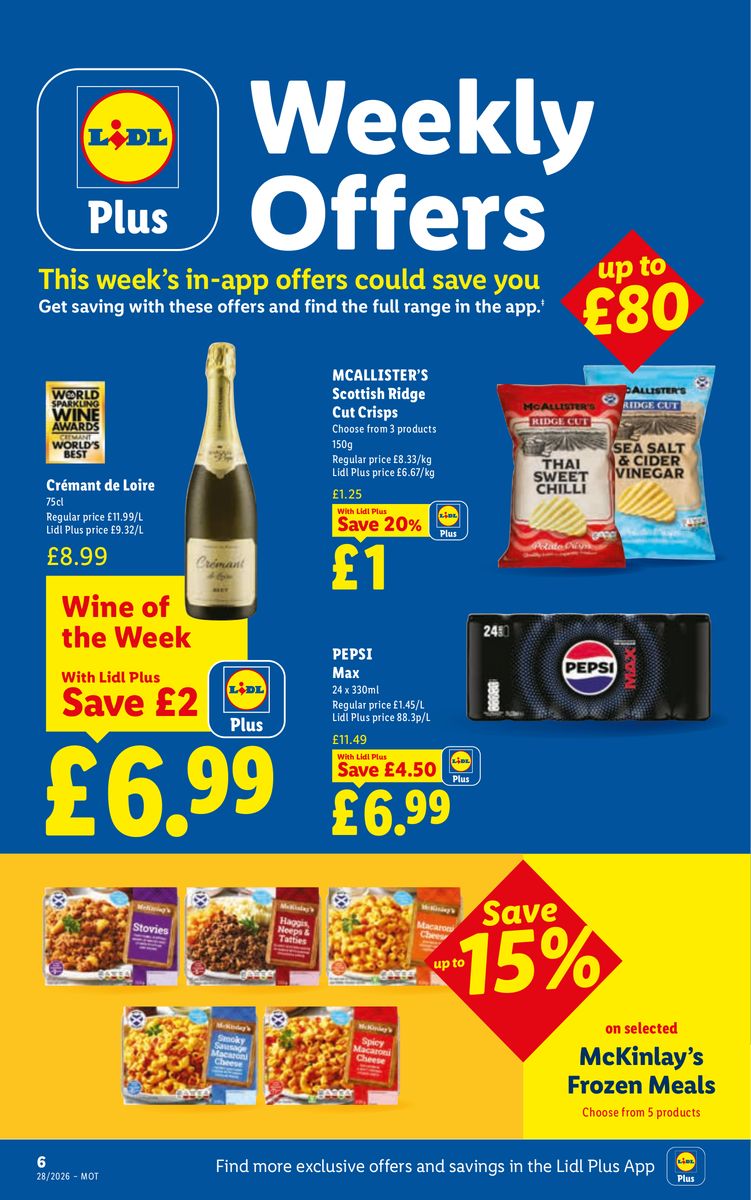 Lidl catalog page 6 — 2026-07-09 to 2026-07-15