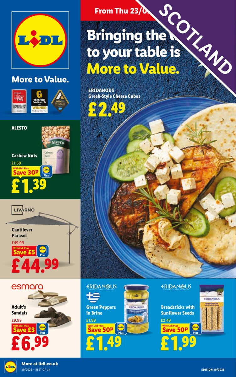 Lidl catalog cover