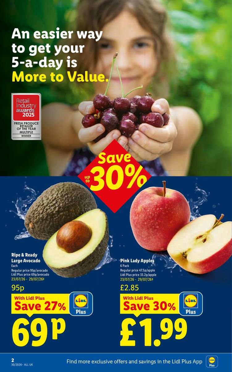 Lidl catalog page 2 — 2026-07-23 to 2026-07-29