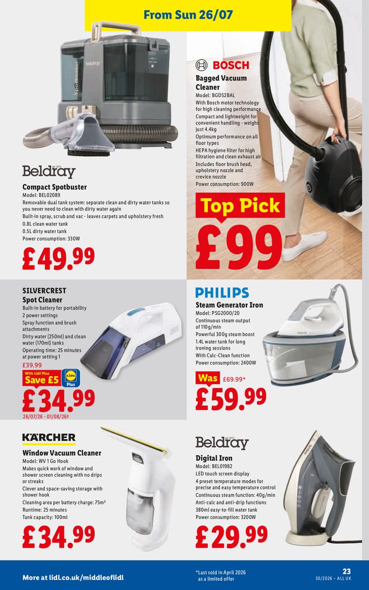 Lidl catalog page 25 — 2026-07-23 to 2026-07-29