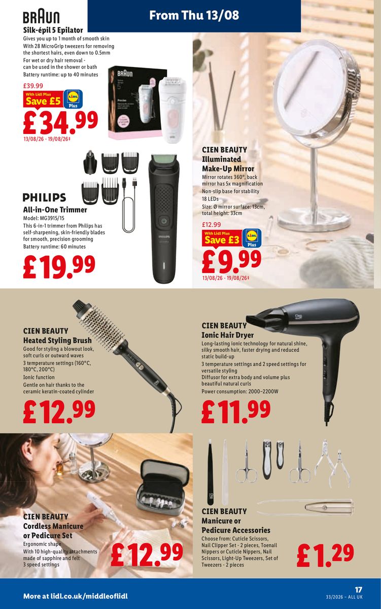 Lidl catalog page 19 — 2026-08-13 to 2026-08-19