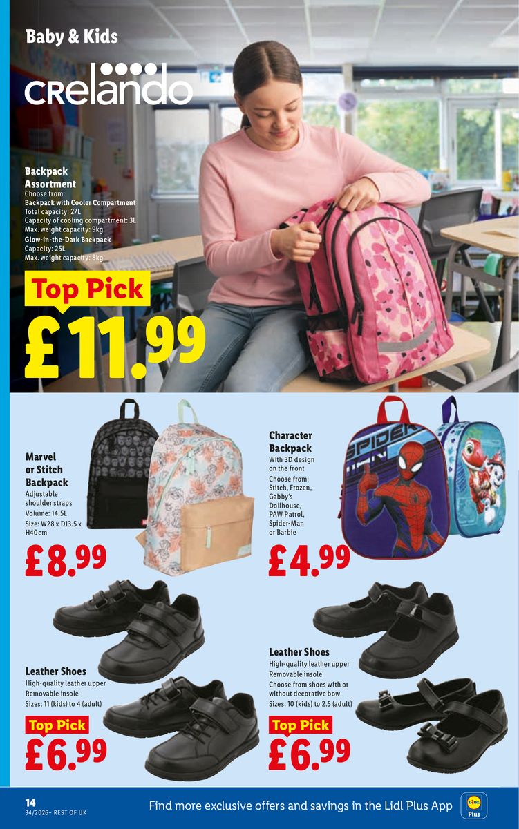 Lidl catalog page 18 — 2026-08-20 to 2026-08-26