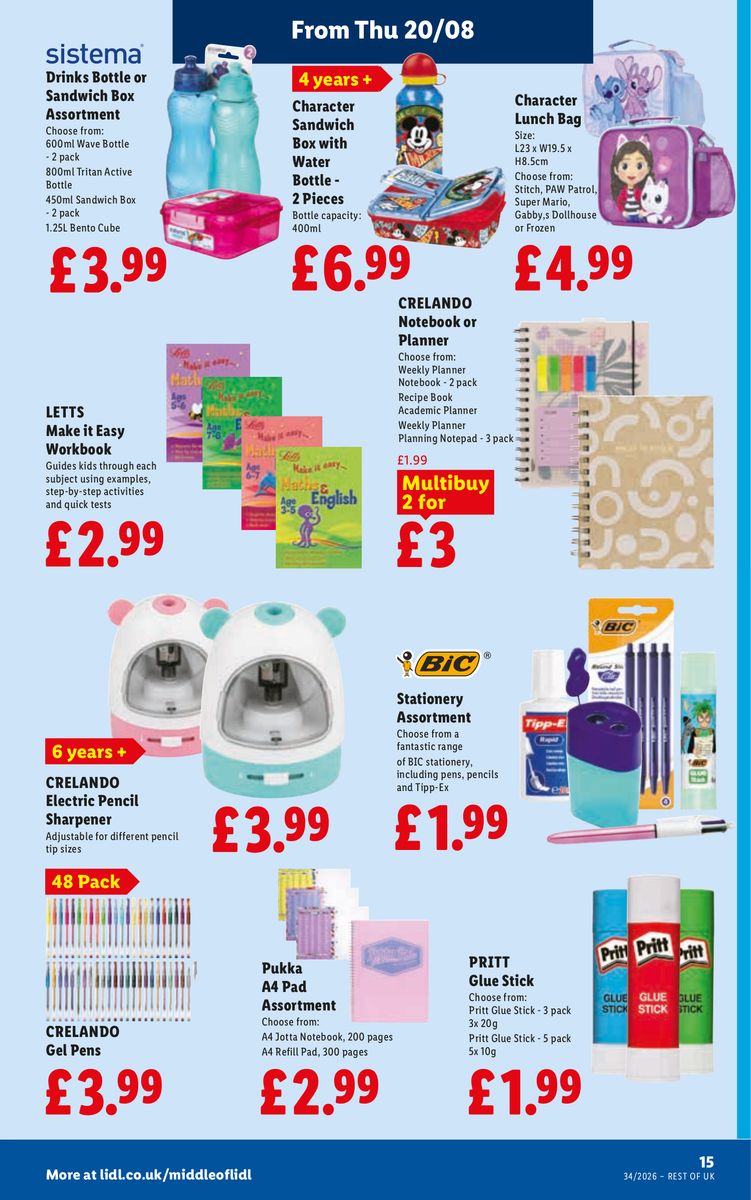 Lidl catalog page 19 — 2026-08-20 to 2026-08-26