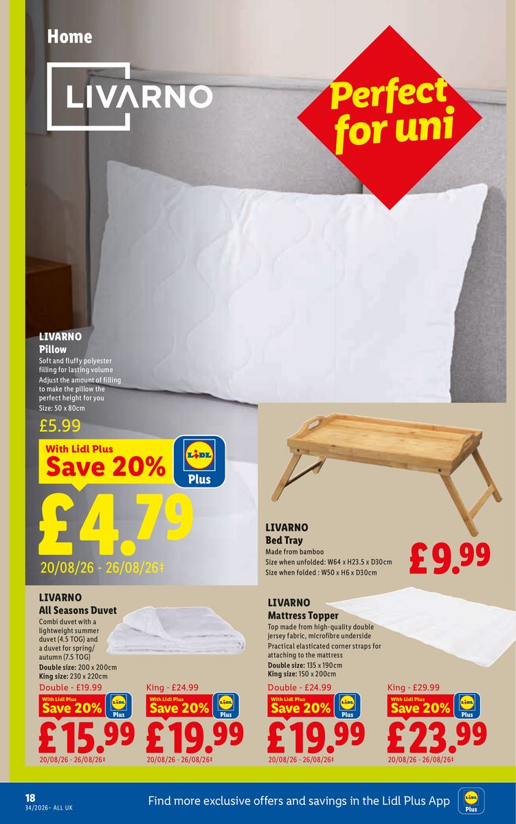 Lidl catalog page 22 — 2026-08-20 to 2026-08-26