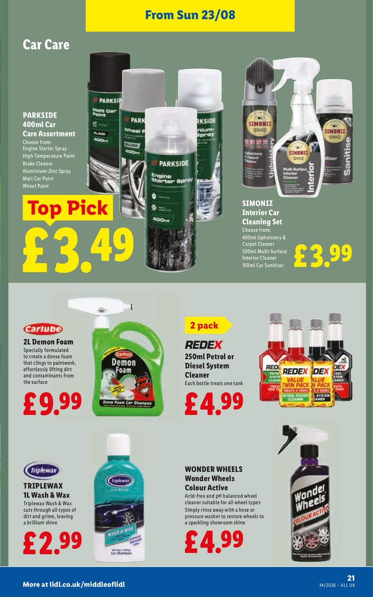 Lidl catalog page 25 — 2026-08-20 to 2026-08-26