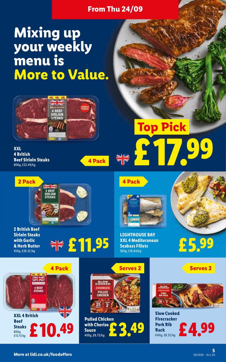 Lidl catalog page 5 — 2026-09-24 to 2026-09-30