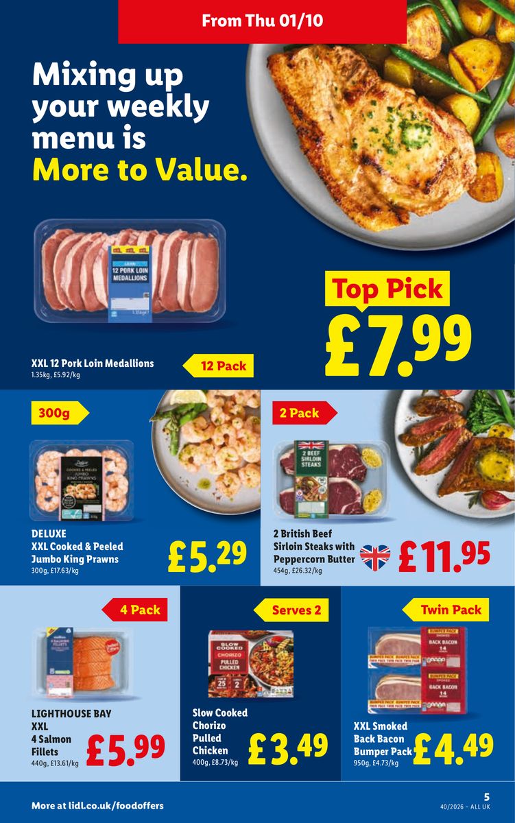 Lidl catalog page 5 — 2026-10-01 to 2026-10-07