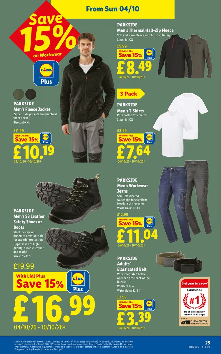 Lidl catalog page 29 — 2026-10-01 to 2026-10-07