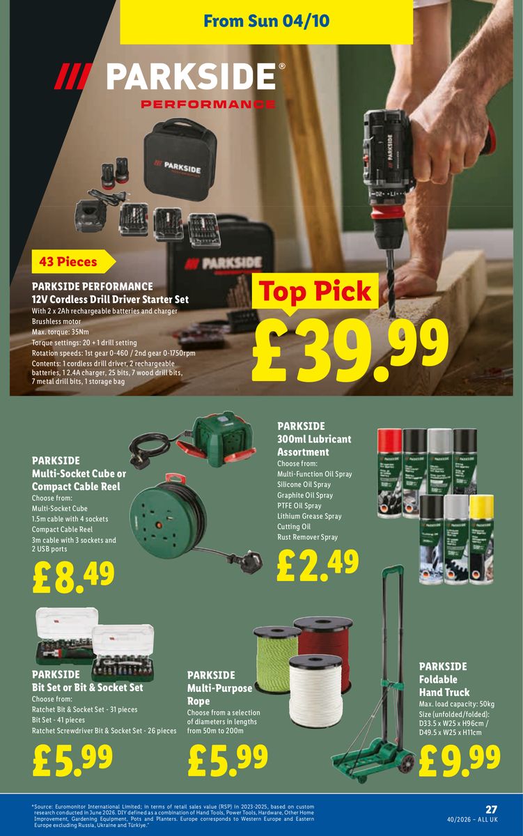 Lidl catalog page 31 — 2026-10-01 to 2026-10-07